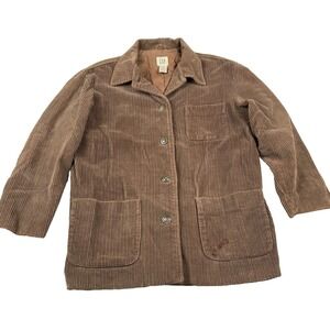 Vintage GAP Brown Barn Chore Coat Jacket Corduroy Size Small Outdoors Streetwear